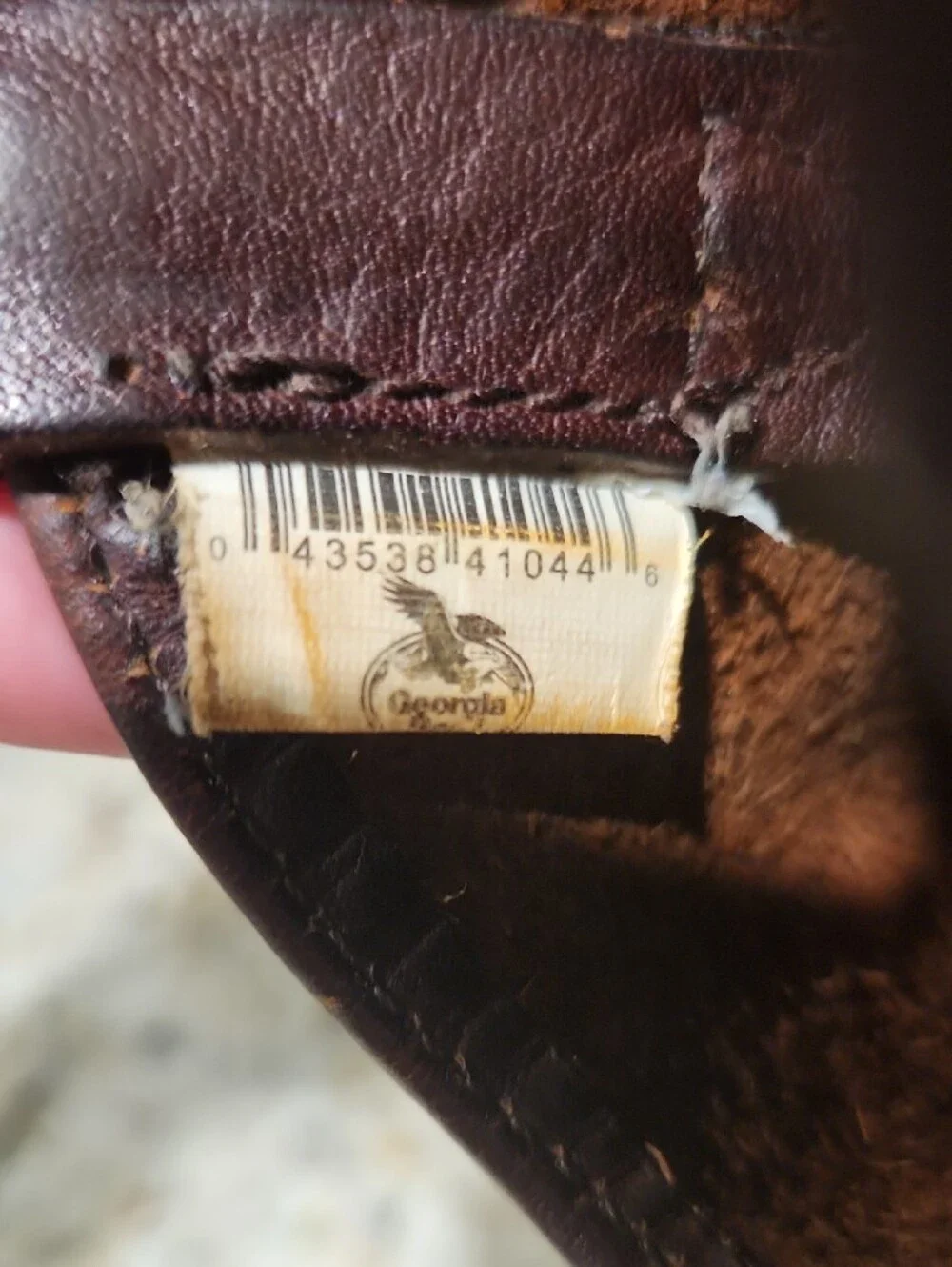 Brown Leather Children's Georgia Boots